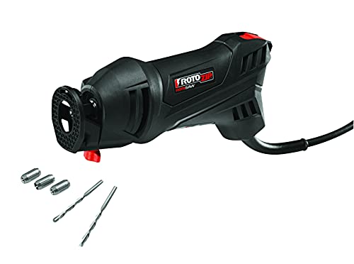 Rotozip SS355-10 5.5 Amp High Performance Spiral Saw Tool Kit with (3) Collects and (2) Bits, Compact & Lightweight - Ideal for Plunge Cuts, Freehand Cuts, and Cut-Outs - Image 5