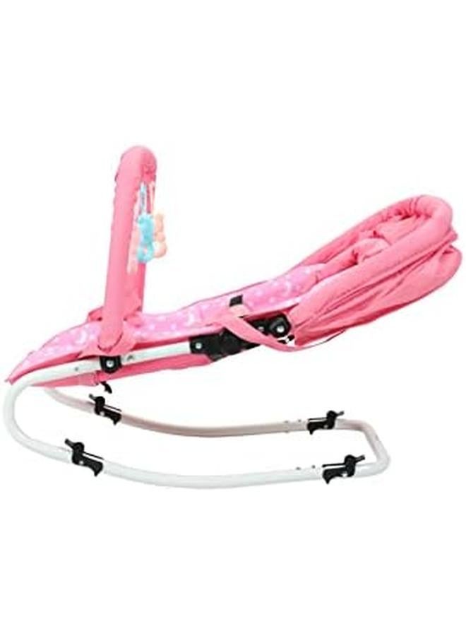 BABY PLUS Bp8717 Baby Bouncer Seat Pink - Image 4