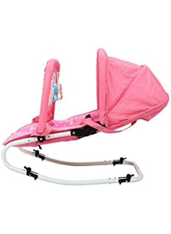BABY PLUS Bp8717 Baby Bouncer Seat Pink - Image 3