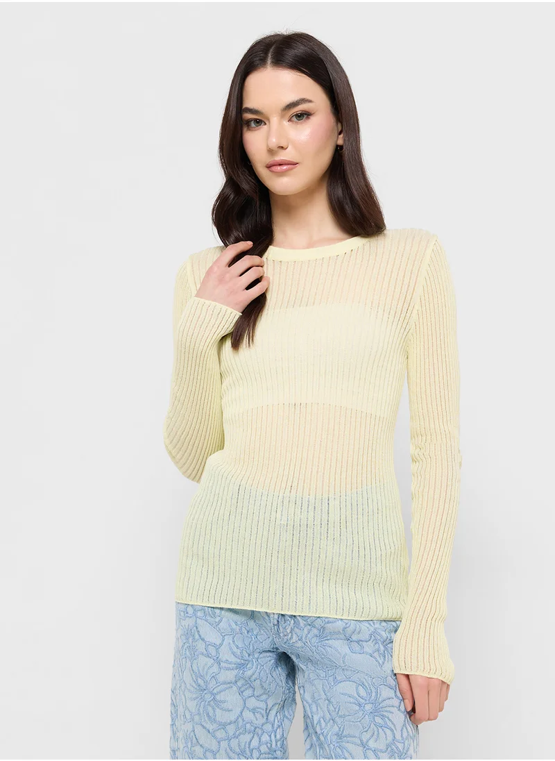 Ginger Lightweight Fine Knit Sweater