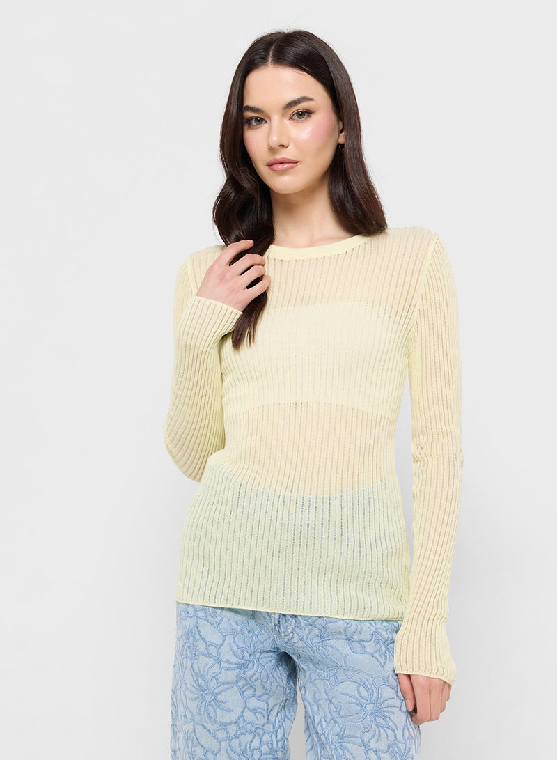 Ginger Lightweight Fine Knit Sweater  - Image 1