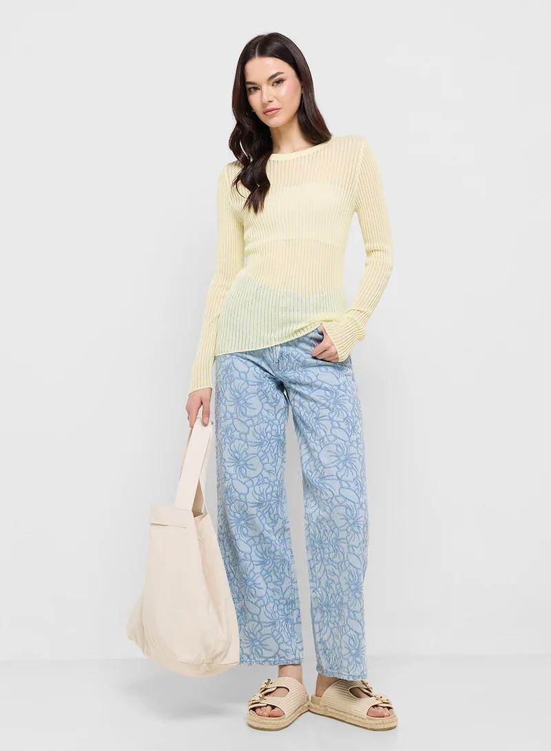 Ginger Lightweight Fine Knit Sweater