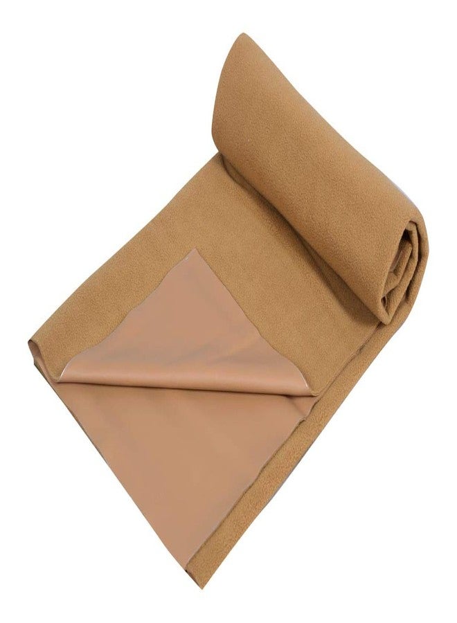 Softmore Baby Waterproof Bed Protector Sheet | Dry Sheet for Baby, Baby Bed Protector, Waterproof Sheet (Brown, Large) - Image 5