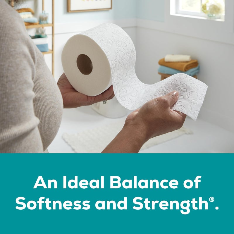Angel Soft Toilet Paper, 4 Mega Rolls = 16 Regular Rolls, Soft and Strong Toilet Tissue - Image 2
