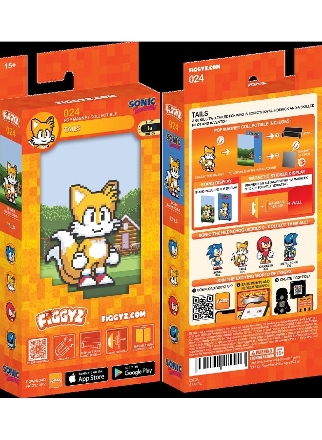 FIGGYZ Sonic The Hedgehog (Classic) Tails #24 - Image 1