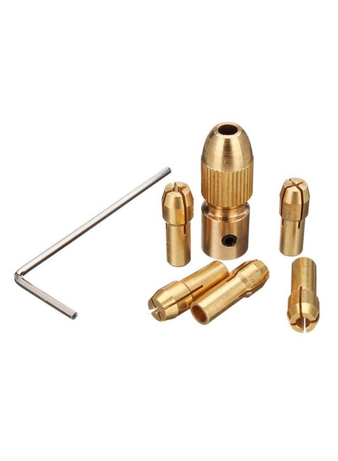 THEMISTO 5mm Shank Metal Drill Chuck Collet Bits Rotary with Screw, 0.5-3 mm for RS775 motor - Image 4