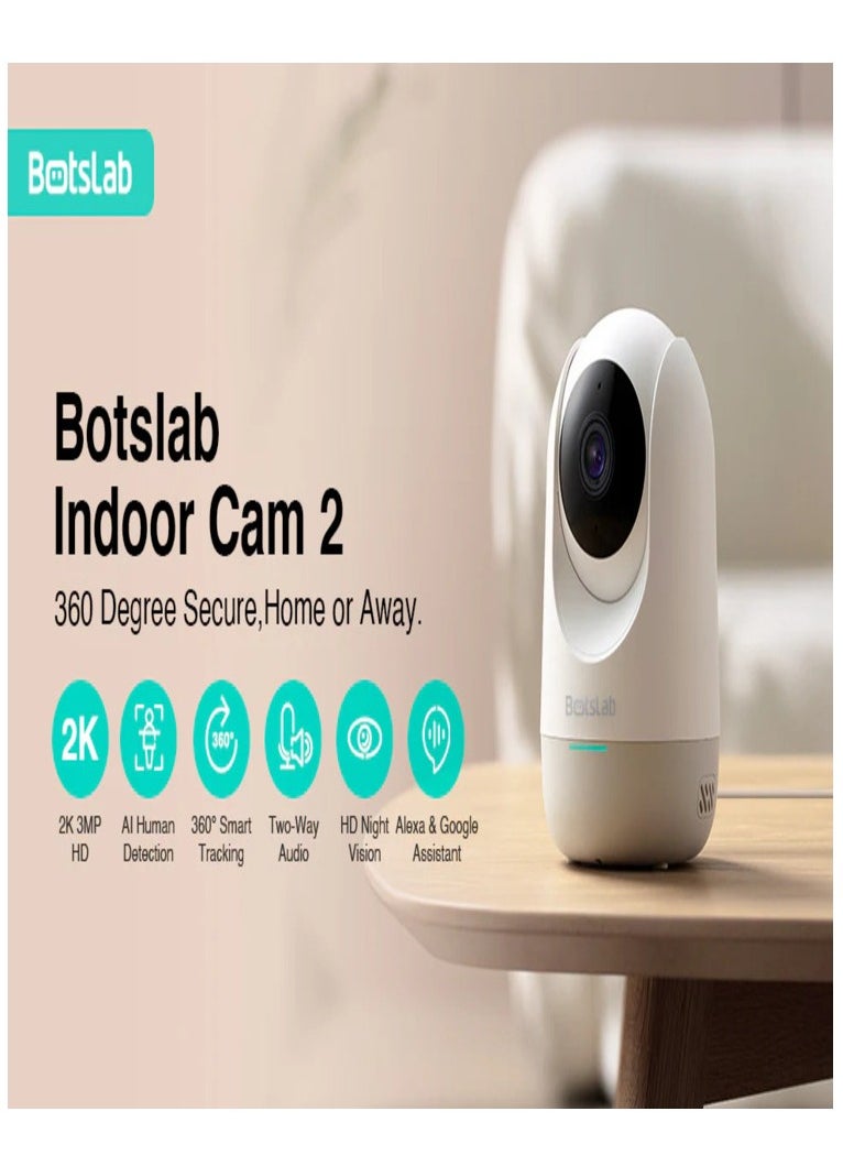 Botslab - C211 2K HD Surveillance Indoor Camera - Image 1