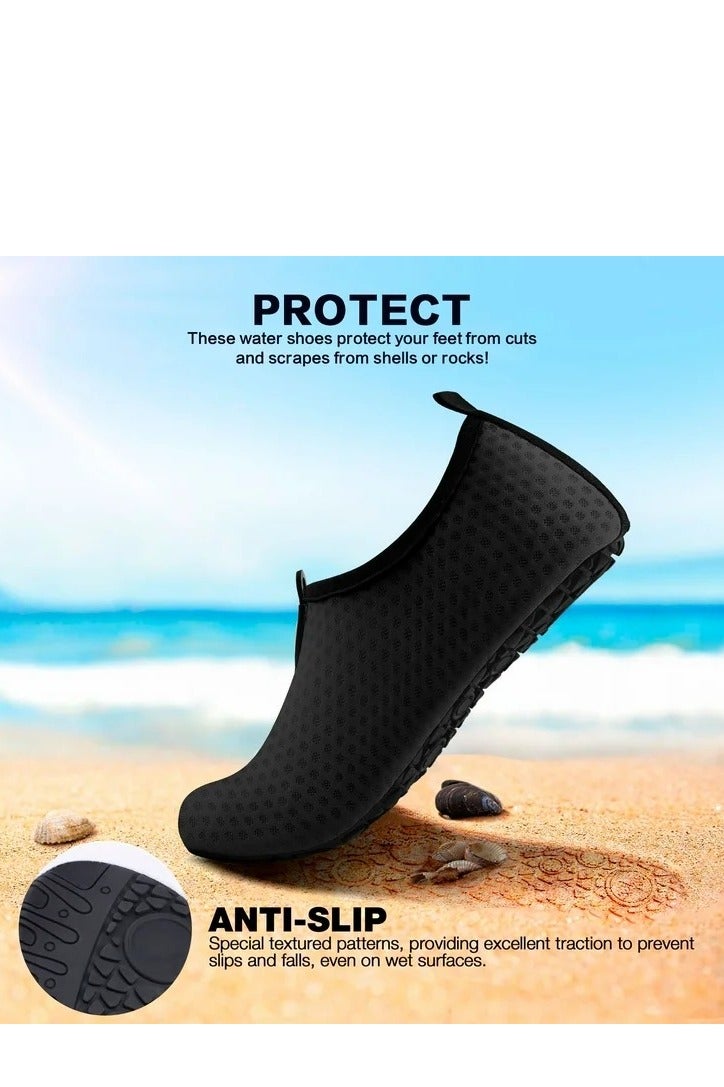 نايس حذاء بحر مائي كاجوال ملون، مقاس 47-46، مثالي للسباحة والغطس والرياضات المائية، سريع الجفاف ومانع للانزلاق._ حذاء مائي ـ جزمه مائيه - حذاء رياضي مائي_ أدوات سباحه ـ اكسسوارات سباحه ـ العاب مائيه ـ مستلزمات سباحه - Image 5