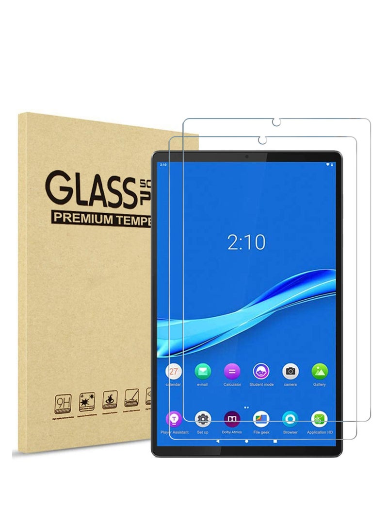 Procases 2 Pack Screen Protector For Lenovo Tab K10 2021 M10 Plus Fhd 10.3 Inch 2020 Tempered Glass Screen Film Guard For Tb X606F Tb X606X Tb X6C6F Tb X6C6X - Image 1