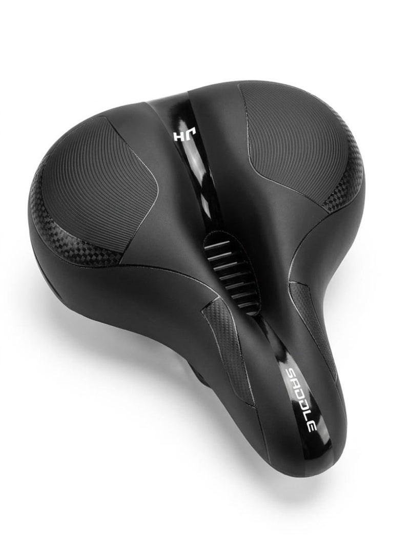 Professional Ergonomic Bike Saddle - Featuring Integrated LED Taillight, USB-C Charging & Advanced Ventilation. - Image 1