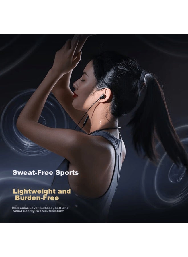 Linklike Multi-ring Resonance Quad Bass Bluetooth Neckband Earphones Latest Sports In-ear Bluetooth Earbuds With Ultra-long Battery Life - Image 3
