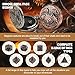 Banloga DD Dice Set7PCS Metal Dice for Dungeons and DragonsMini Dice Set with Pocket Watch CaseRole Playing Board Games Accessories Dragon Copper - Image 4