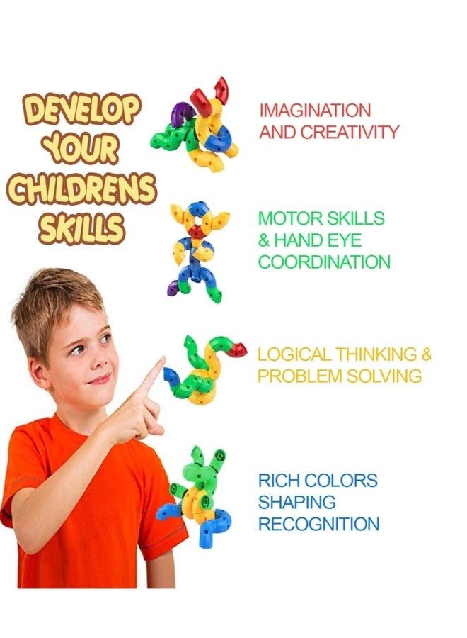 The Turtle Intellectual Curved Blocks for Kids // 36 pcs // Multicolor Jumbo Size - Image 5