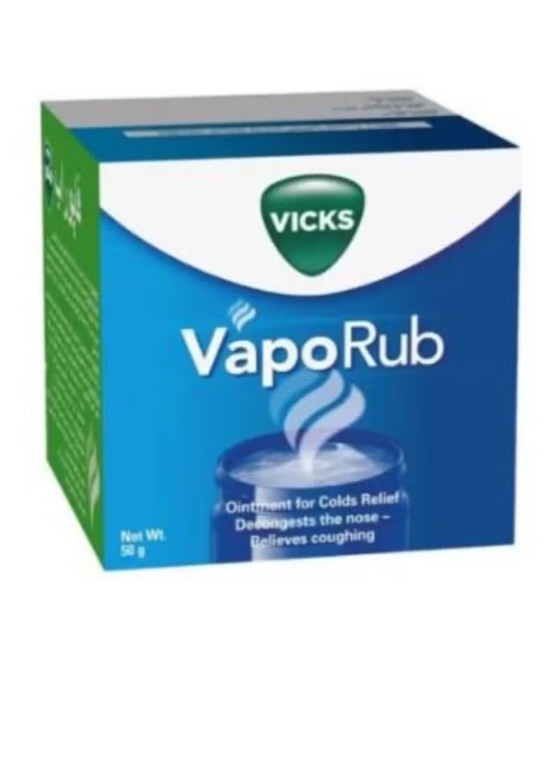 فكس أointment Vicks VapoRub لتخفيف أعراض البرد 50 جرام