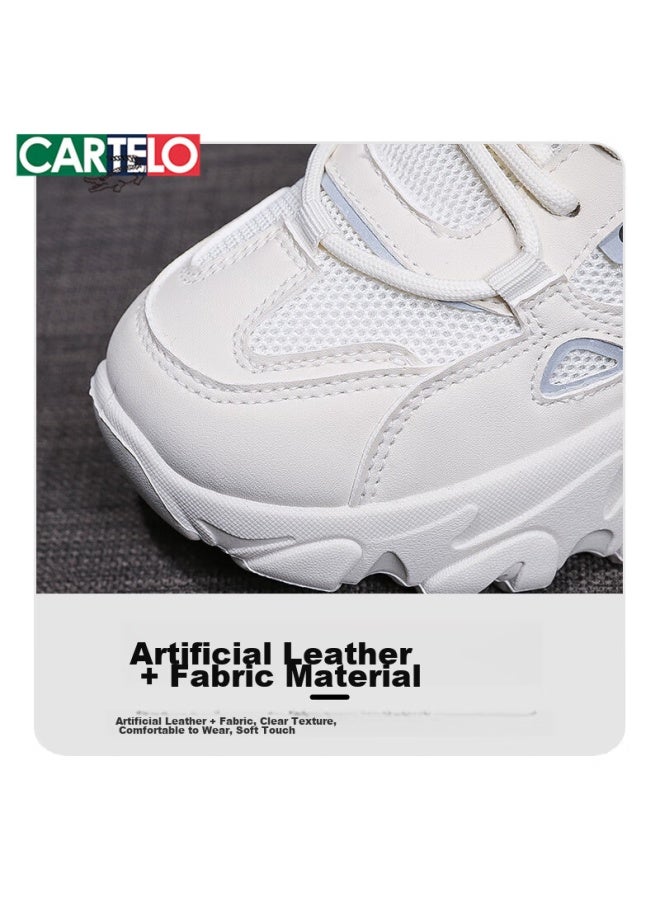 Cartelo Casual Shoes For Women, Spring Chunky Sneakers, Trendy Sports Shoes, Running Shoes For Women, 0939 Beige, Size 36 - Image 2