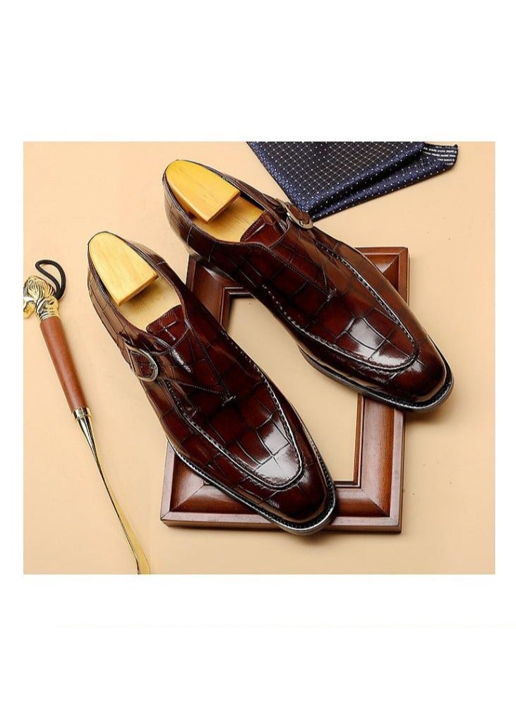 Nariele حذاء جلدي جديد للرجال للعمل - Image 3