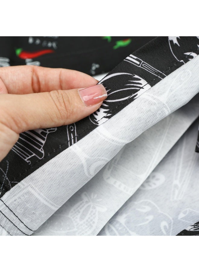 SANMUGEED Pack of 4 Chef's Hat, Headscarf, Men's Adjustable Bandana, Women's Baker's Hat, Chef's Hat for Kitchen, Hotel, Restaurant - Image 5