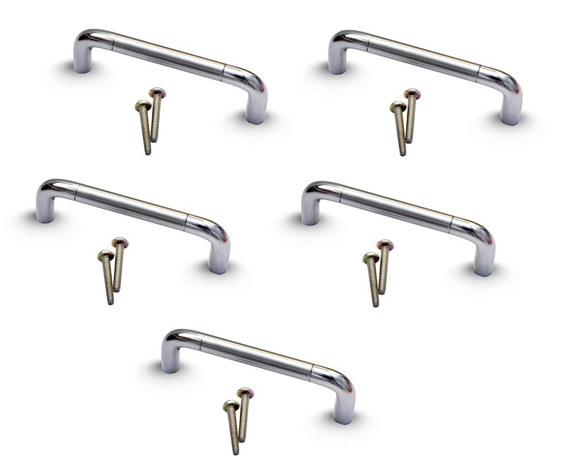 IYB4102 mm Stainless Steel DDesign Kitchen or Furniture Cabinet Hardware Drawer Handle with Screw Pack of 5 - Image 1