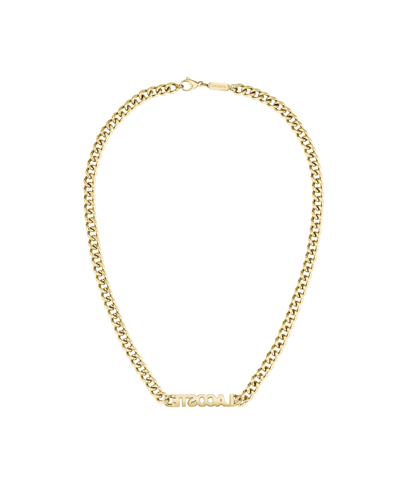 LACOSTE Script Necklace for Men | Best Price UAE