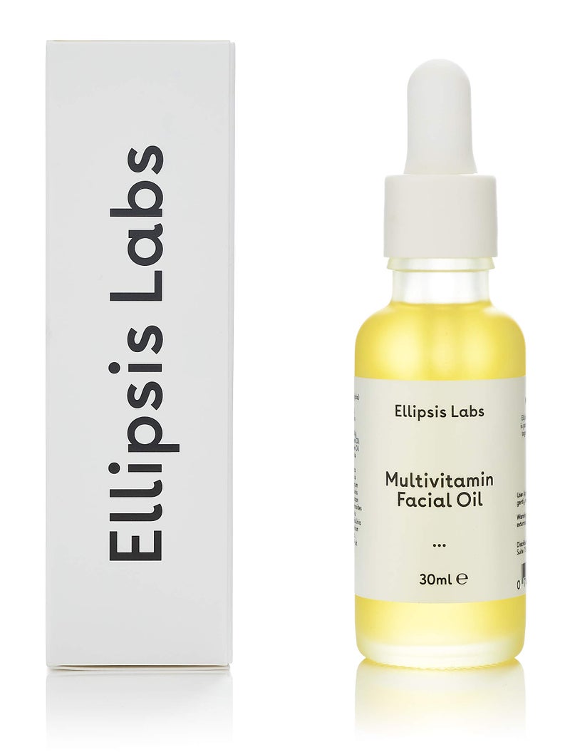 Ellipsis Labs Multivitamin Facial Oil Packed full of vitamins, all working together to rejuvenate and hydrate your skin, deep anti aging moisturizer - Image 1
