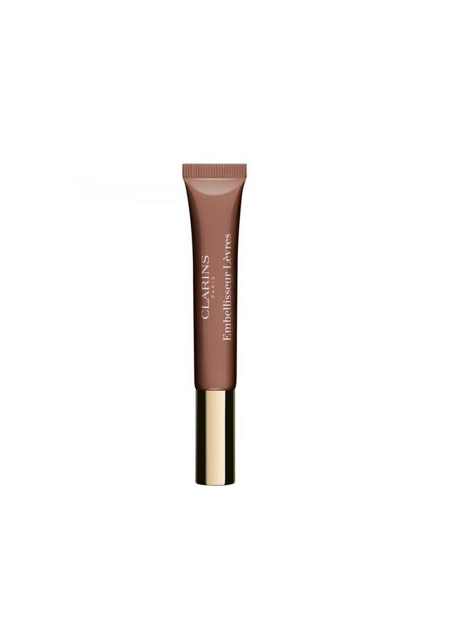 CLARINS مصل الشفاه الطبيعي; الحائز على جوائز; لمسة نهائية شفافة من ملمع الشفاه; لمعان ثلاثي الأبعاد الفوري; مغذي ومرطب ومليّن ومكثف للشفاه; يحتوي على مستخلصات نباتية طبيعية بفوائد للعناية بالبشرة  - Image 1