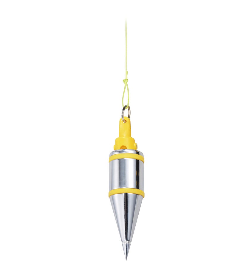 Tajima TAJIMA Plumb Bob Setter - 14 oz (400g) Magnetic Plumb-Rite with 14.5 ft Auto Recoil Cord & Quick-Stabilizing Bob - PZB-400  - Image 3