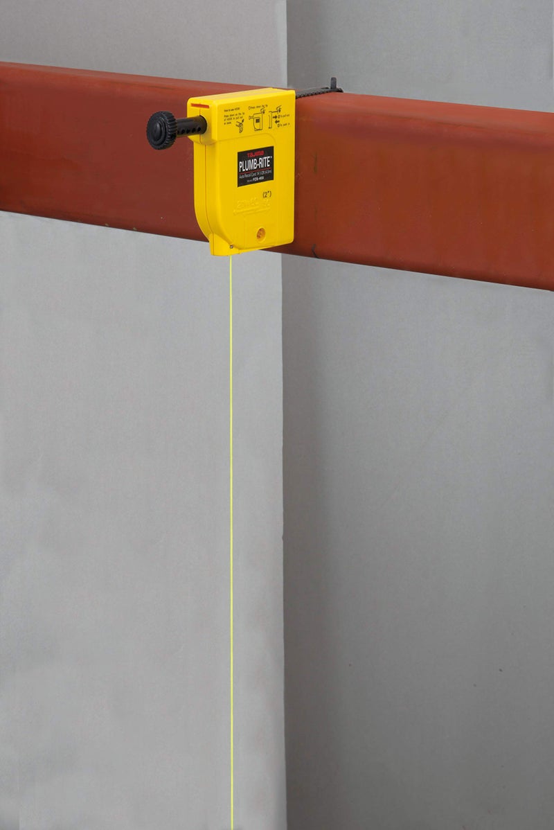 Tajima TAJIMA Plumb Bob Setter - 14 oz (400g) Magnetic Plumb-Rite with 14.5 ft Auto Recoil Cord & Quick-Stabilizing Bob - PZB-400  - Image 4