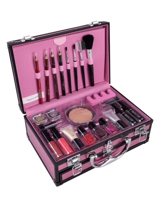MISS YOUNG Make up Gift Set Makeup Kit for Women Full Kit Essential Starter Bundle Include Eyeshadow Palette Lipstick Blush Foundation Concealer Face Powder Mascara Lip-gloss Brush (STYLE 1) - Image 2