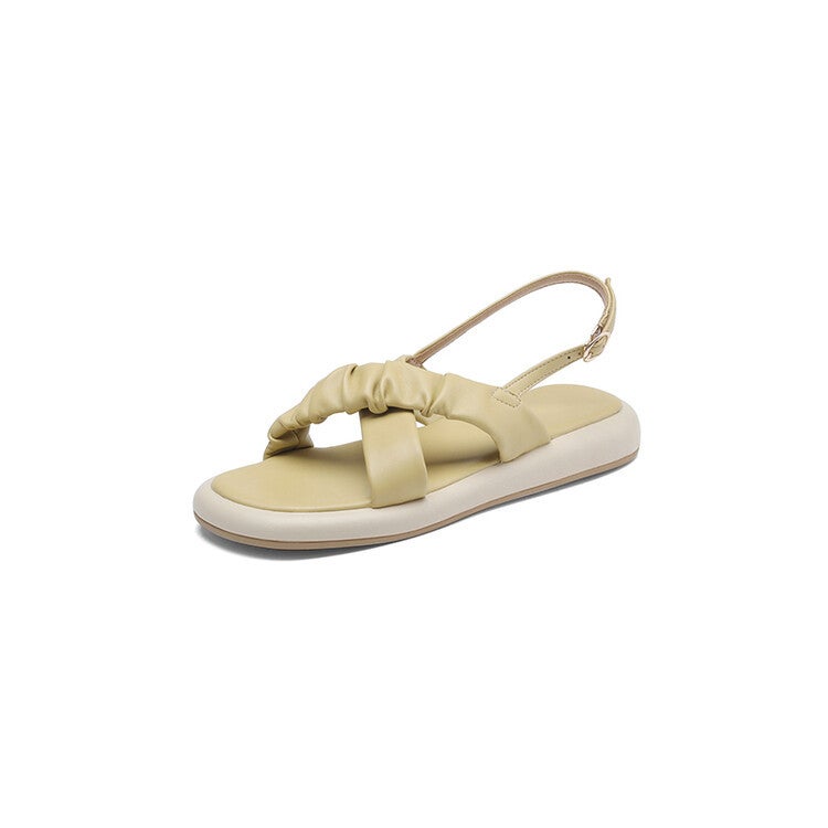 Summer Flat Beach Sandals Large Size A37 - Image 3
