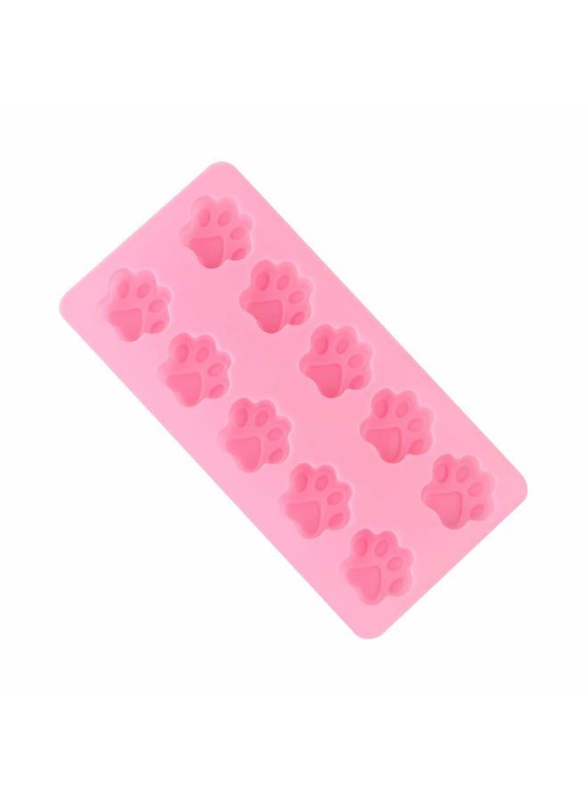 WARMBUY Silicone Molds for Dog Treats Candy Chocolate Making, Animal Paws, 2 Pack - Image 5