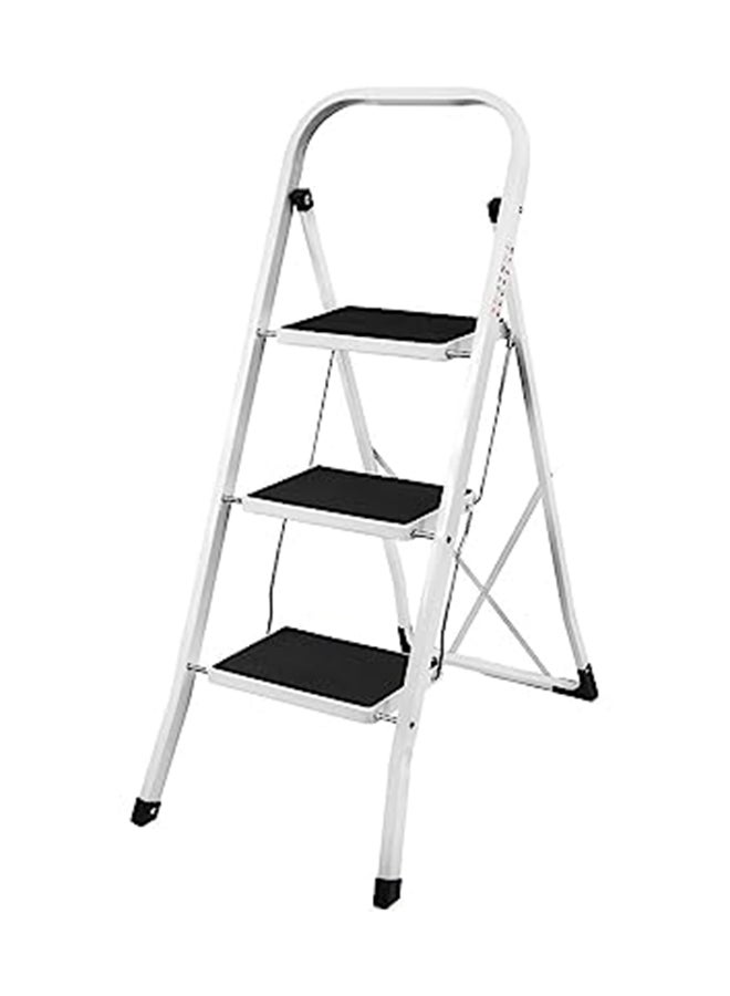 Golden metal Royal square ladder 3 steps