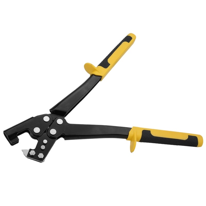 Steel Stud Crimper 310mm High Hardness Forged Steel - Non-Slip Handle Punch Tool for Ceiling Light Steel Keel Fixing - Image 1