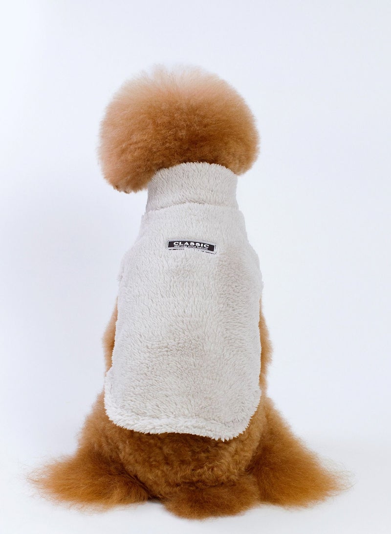 Pet clothes with thick coats Grey - Image 3