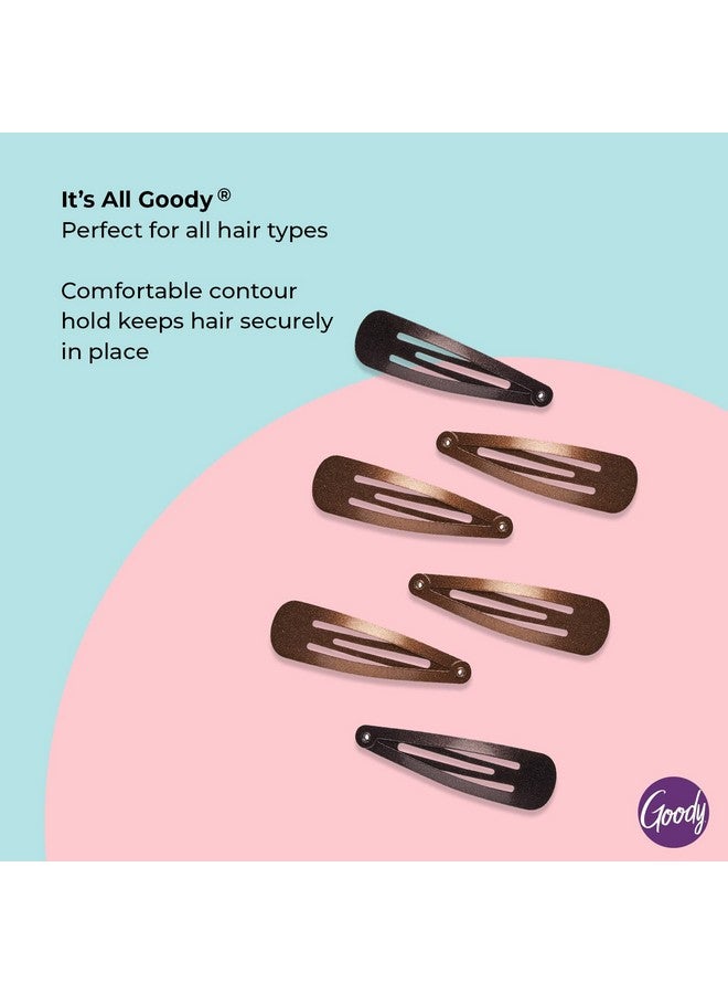 قودي  مشابك شعر معدنية من جودي - 6 قطع، ألوان متنوعة بني - تُثبت في مكانها - مناسبة لجميع أنواع الشعر - إكسسوارات شعر بدون ألم للنساء والفتيات - راحة طوال اليوم - Image 3