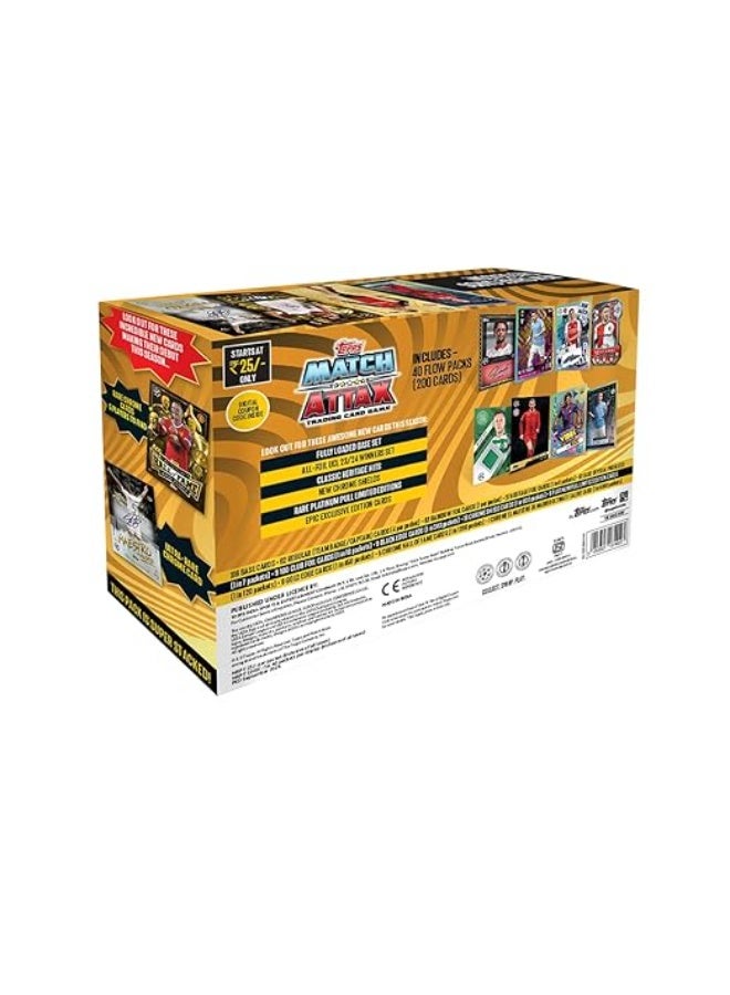 توبس لعبة بطاقات التداول والتجميع Topps UEFA Champions League Match Attax 24/25 (عبوة من 40 بطاقة) - Image 2