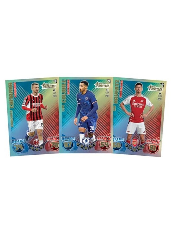 توبس لعبة بطاقات التداول والتجميع Topps UEFA Champions League Match Attax 24/25 (عبوة من 40 بطاقة) - Image 4