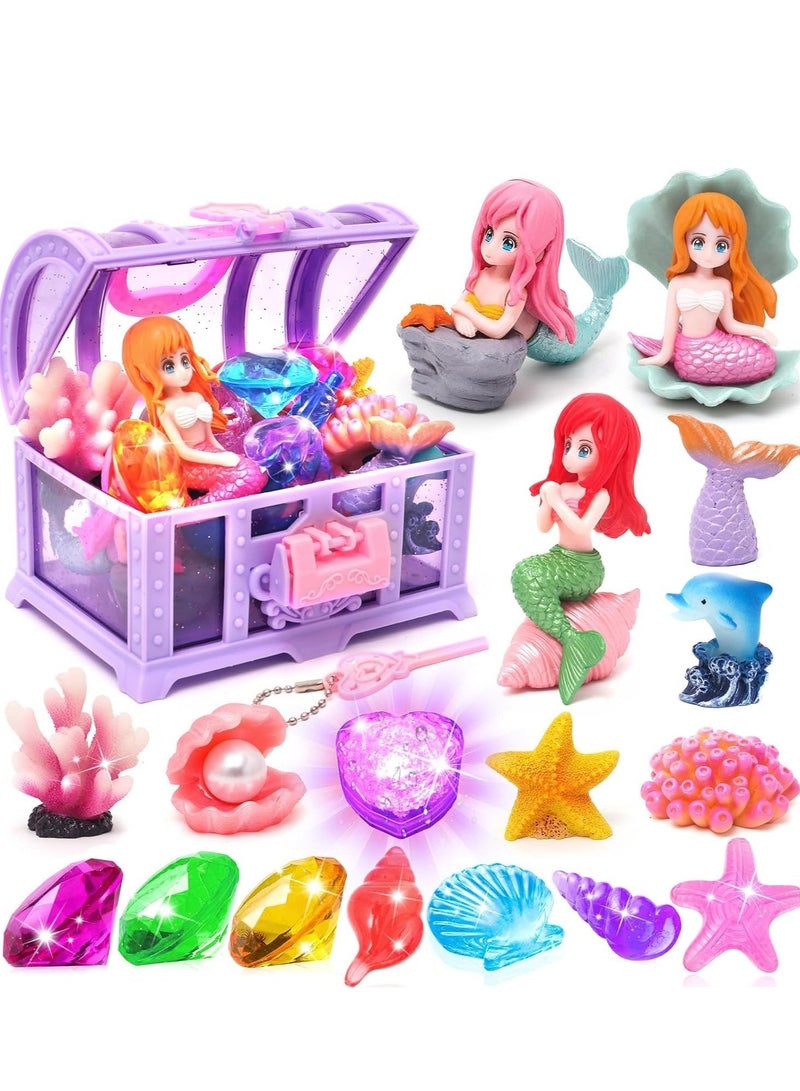 لعب الغوص بحرية البحر الصيف حمام سباحة ألعاب السباحة للأطفال لعب السباحة متعة مجموعة الغوص تحت الماء هدايا الغوص مع صندوق التخزين تشمل الأحجار الكريمة لعب بحرية البحر للأولاد البنات الأطفال الصغار - Image 1