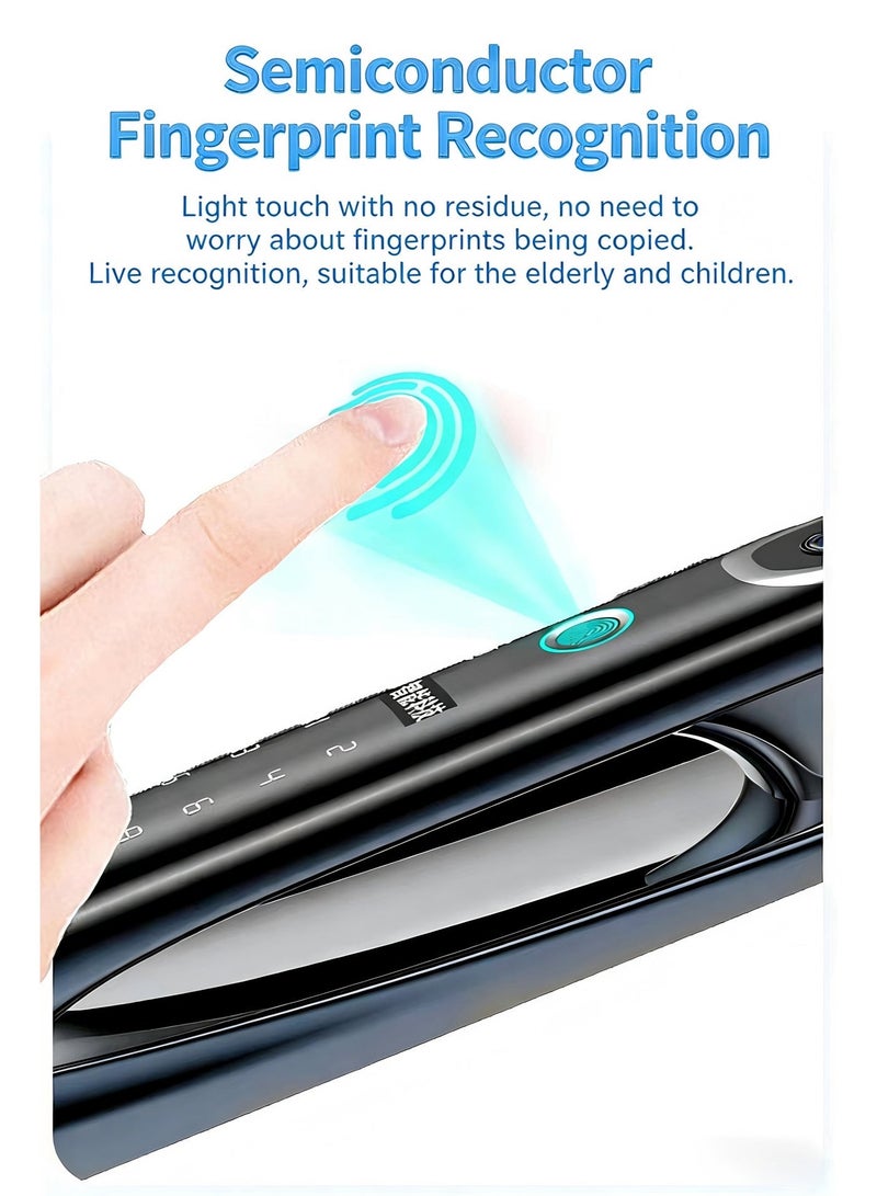Smart Door Lock Remote Video Intercom Facial Recognition Password Lock Whole House Smart Hotel Smart Lock - Image 5