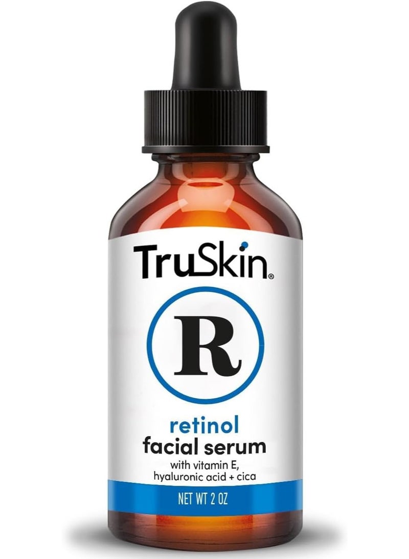 تروسكن سيروم ريتينول للوجه - سيروم لطيف مضاد للشيخوخة مع الريتينول وحمض الهيالورونيك وفيتامين E لشعور أكثر شبابًا - للعناية بالبشرة مصنوع لتحسين مظهر الخطوط الدقيقة والتجاعيد، 59 مل من تروسكين - Image 1