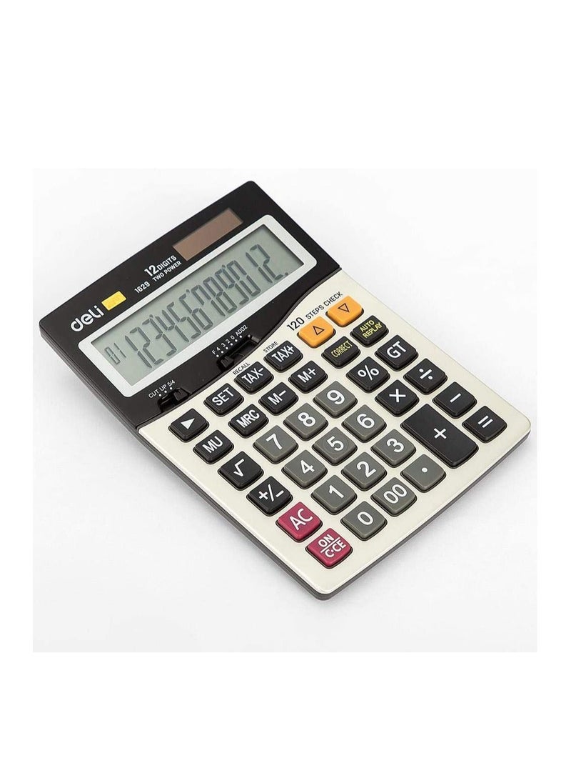 Deli 12-Digit Desktop Calculator With Tax Calculations  - Image 3