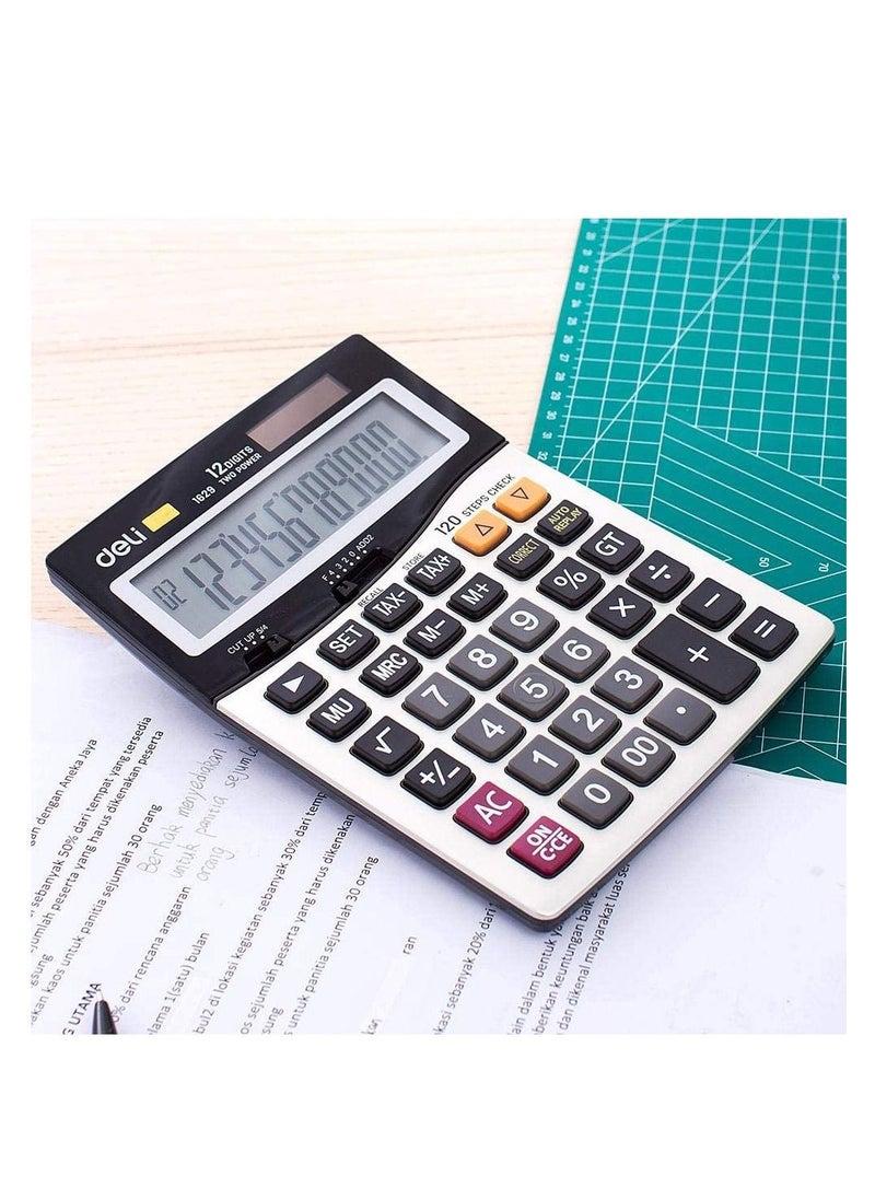 Deli 12-Digit Desktop Calculator With Tax Calculations  - Image 4