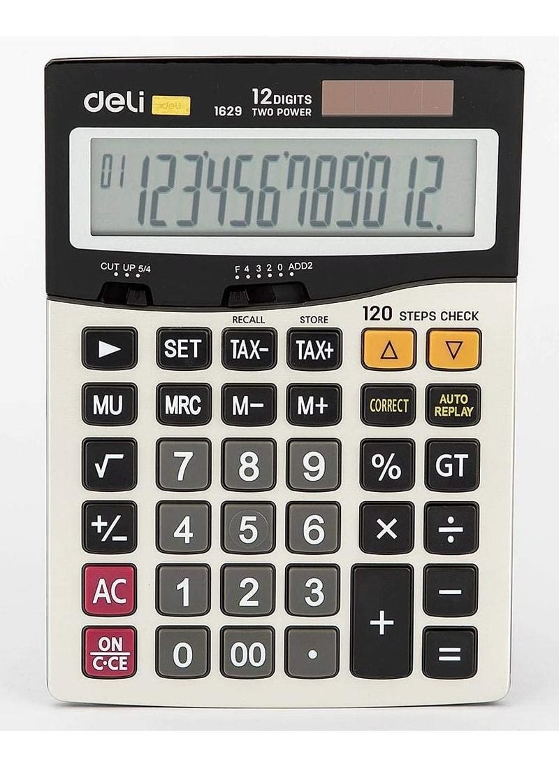 Deli 12-Digit Desktop Calculator With Tax Calculations  - Image 2