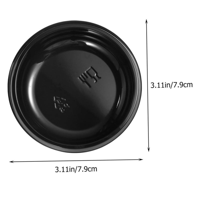 200pcs Assorted Color Thickened Sushi Plates Sauce Dishes Party Condiment Trays - Image 3