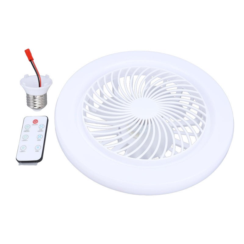 Ceiling Fan Light Dimmable Remote Control Speed Adjustable Energy Saving E27 E26 LED Ceiling Fan for Dining Room Bedroom Living Room - Image 1