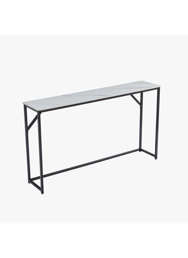 Home Box - Crompton Sintered Stone Console Bar Table 80 x 140 x 30 cm - Image 1