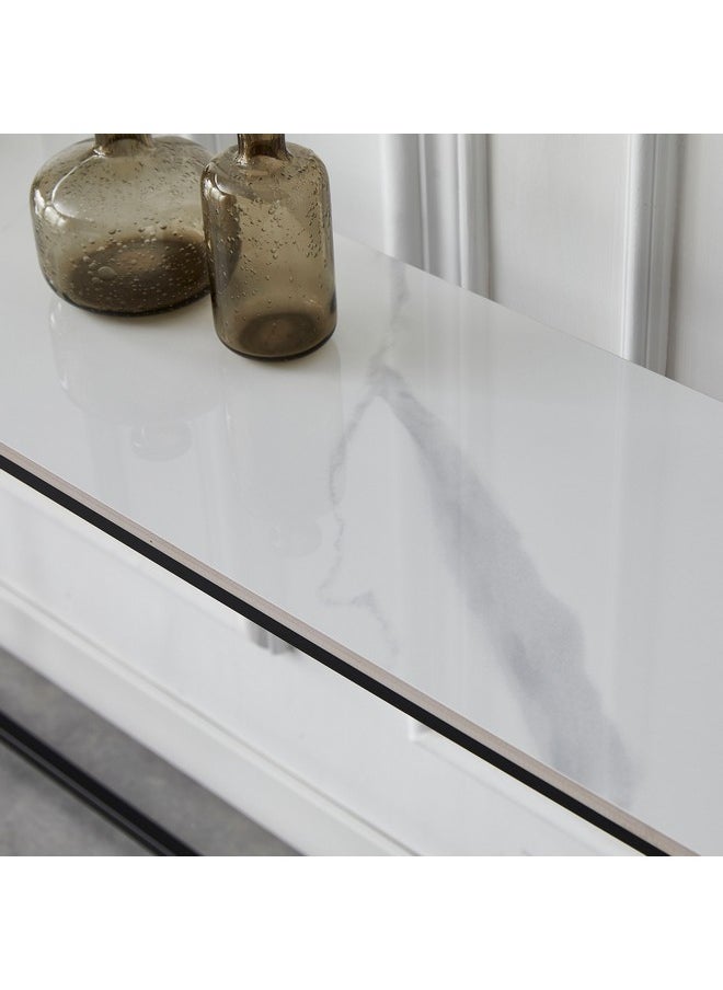 Home Box - Crompton Sintered Stone Console Bar Table 80 x 140 x 30 cm - Image 1