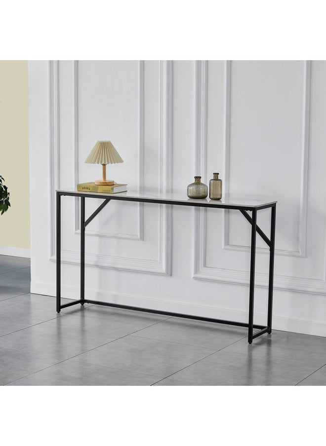 Home Box - Crompton Sintered Stone Console Bar Table 80 x 140 x 30 cm - Image 1