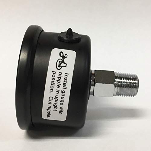 Marshall Instruments LBB00015 Fuel Pressure Gauge Black - Image 2