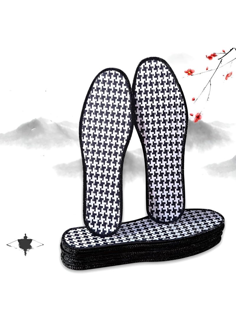 Plan A Bamboo Charcoal Deodorant Insoles – Respiratory Antibacterial Sole to Absorb Sweat & Reduce Odors – Lightweight Cushioned Foot Comfort – Suitable for Men & Women & All Types of Shoes & Seasons (41) - Image 2