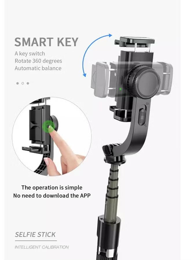 NEW L08 handheld Auto stabilizer Flexible anti-shake Selfie BT Mini Selfie Stick tripod with Wireless Remote - Image 3